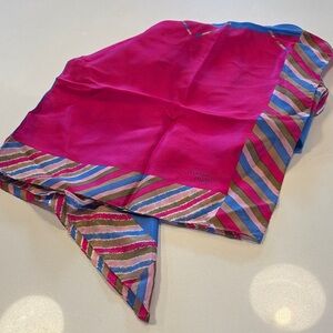 Vintage Monique Martin Silk Scarf
